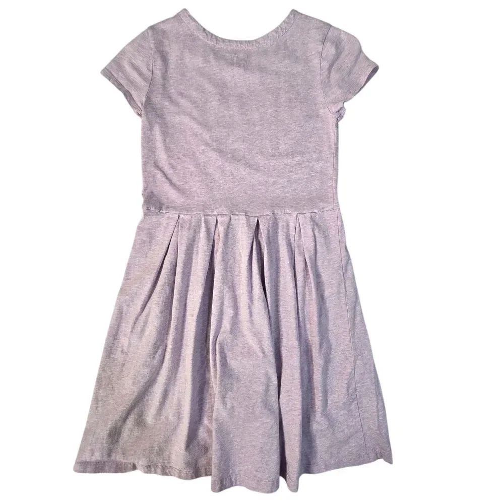 Gap Kids Sequin‎ Heart Dress Kids XL 12 Purple Americana Patriotic Preppy